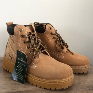Nubuck Tan Work Boots